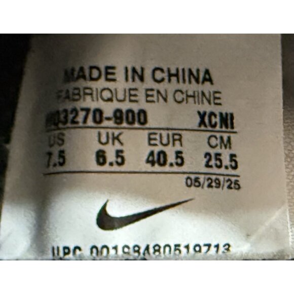 Nike Mercurial Vapor 15 Pro FG Soccer Cleats Size M7.5/W9 Black Red HQ3270-900 - Picture 7 of 7